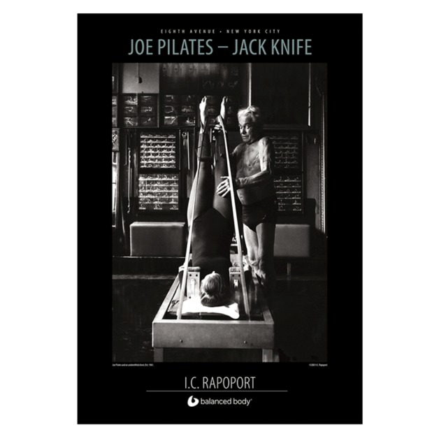 Joe Pilates Poster Frame - Jack Knife